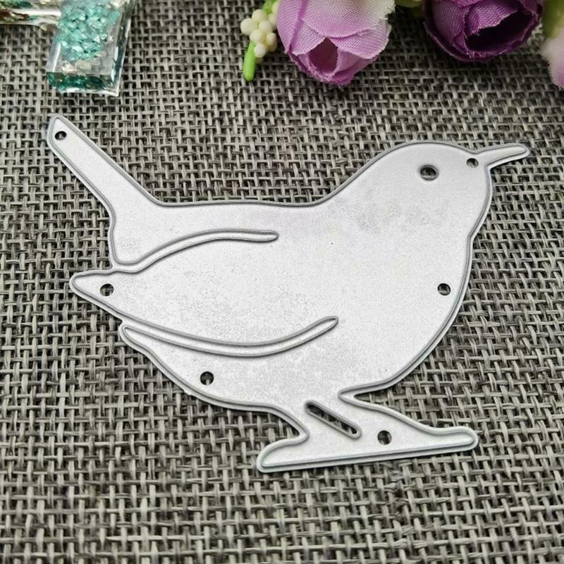 Cute Bird Metal Cutting Dies Stencils DIY Scrapbooking Album Paper Card Template