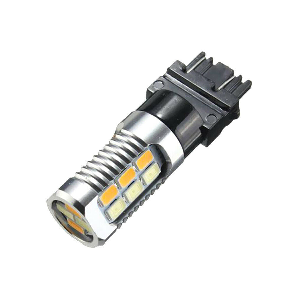 Super Bright Dual Color 3157 5630 Chip LED Turn Signal Bulbs Driving Lamp