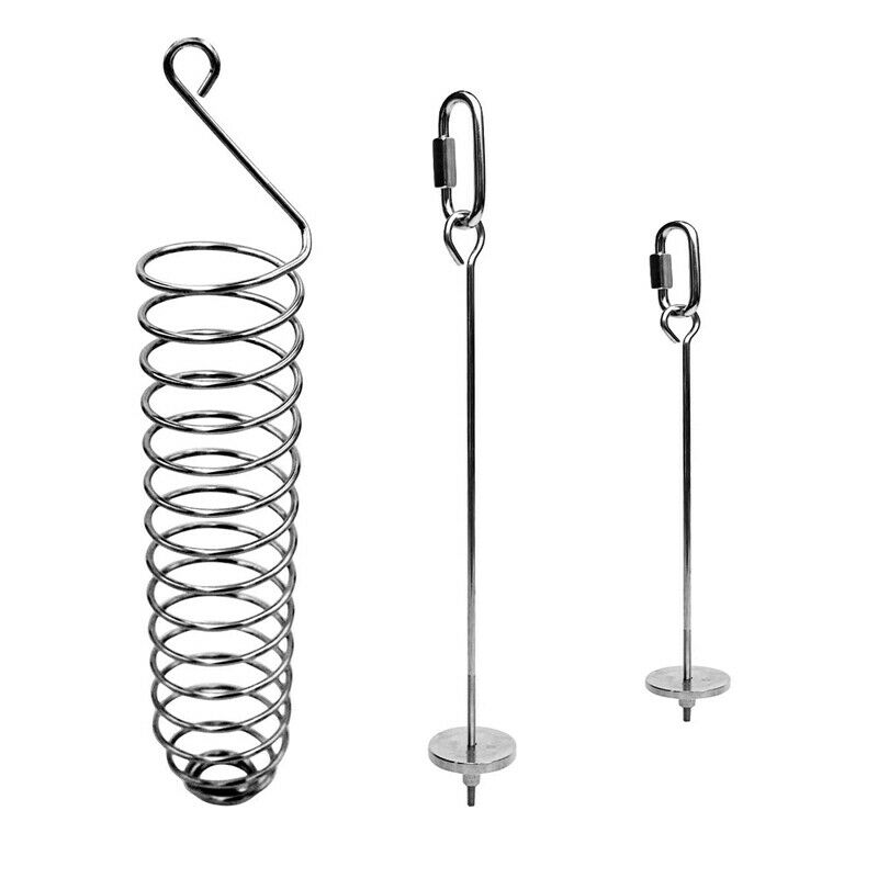 3Pcs Bird Food Holder Parrots Foraging Toys for Birdcage Hanging Stainless SF8W2