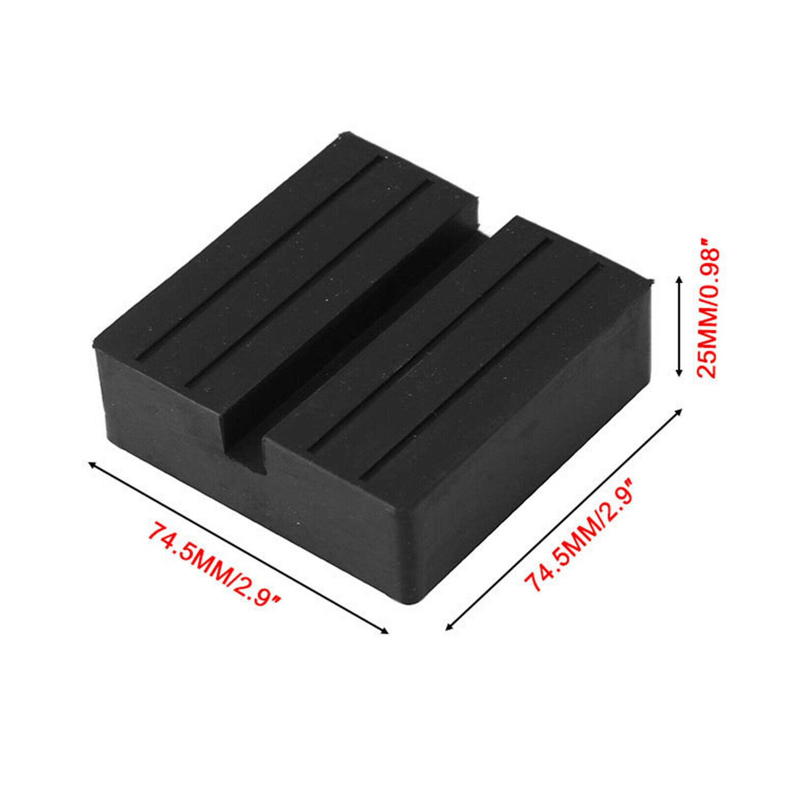 4 Pieces Floor Jacks Guard Adapter Blocks Car Lift Pads Frame Rail Protector