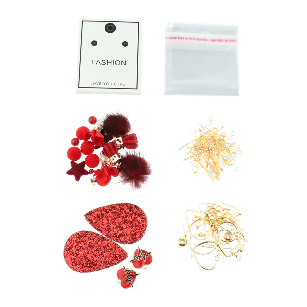 10pcs Handmade Feather Charm Plume Pendant DIY Earring Findings A-00168