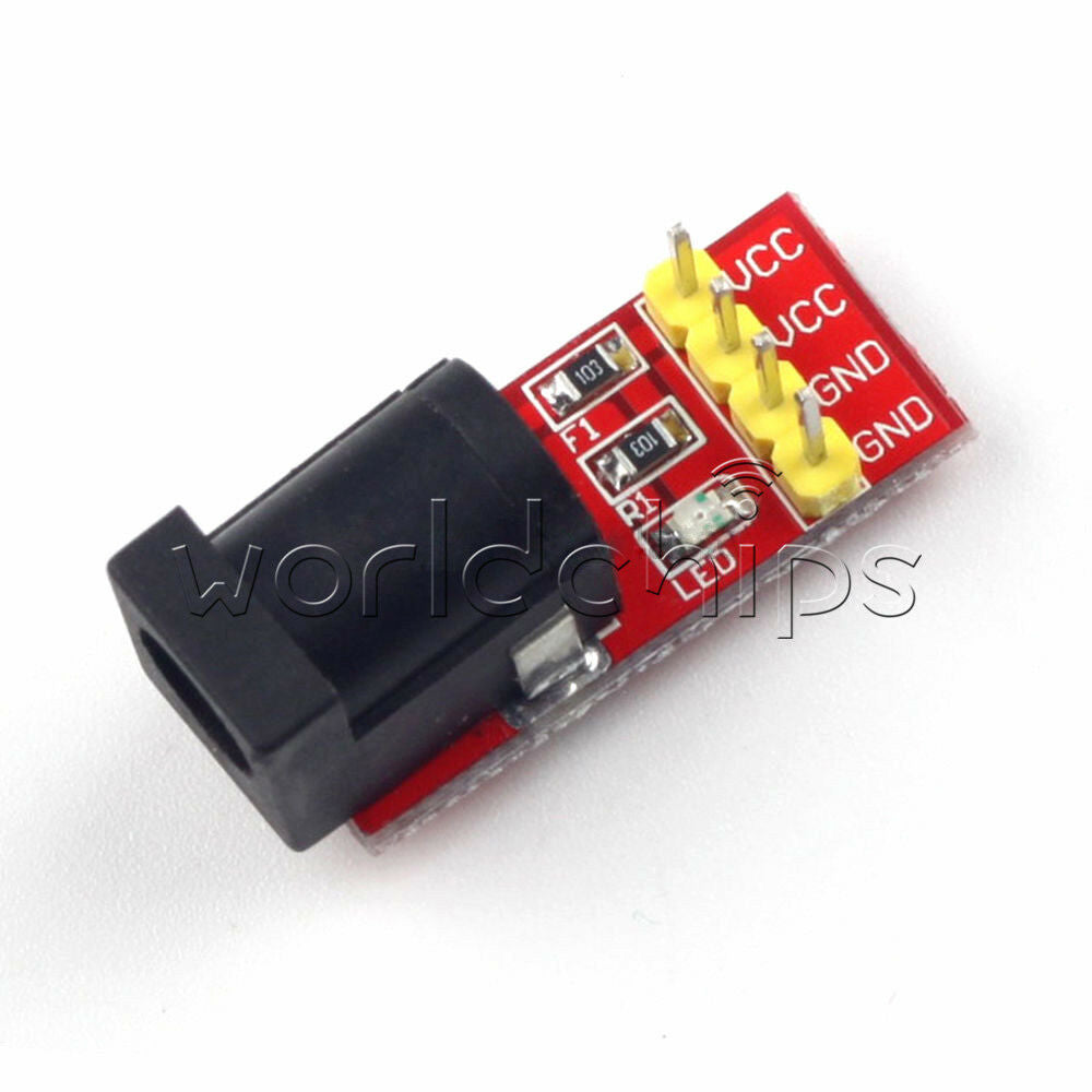 5Pcs DC 5.5x 2.1mm Jack Socket Power Supply Module 5.5mmx 2.1mm For Arduino