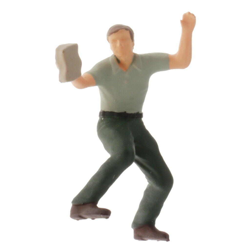 Standard 1:64 People Figures Woman Man Playset Scene DIORAMAS LAYOUT S Scale