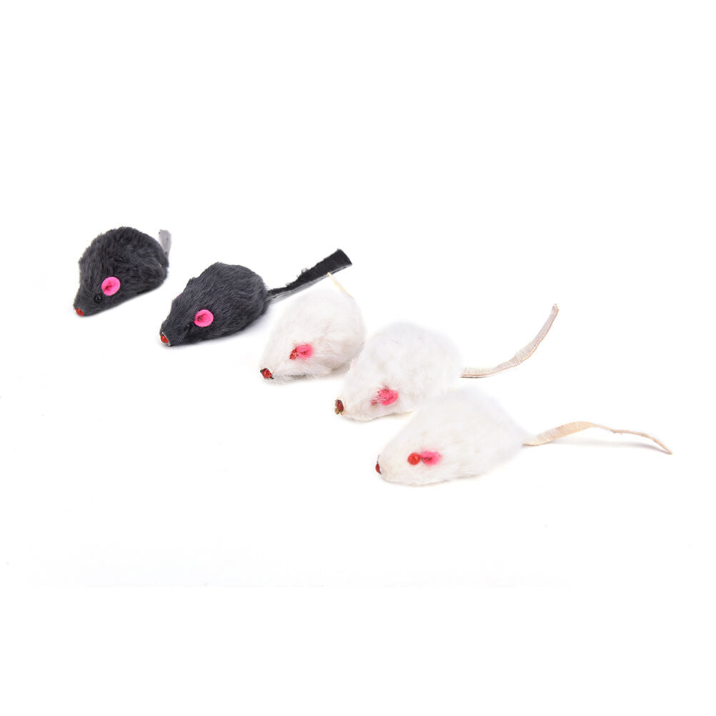 Soft Fleece False Mouse Cat Toys Funny Playing Toys For Cats Kitten apaAT.l8