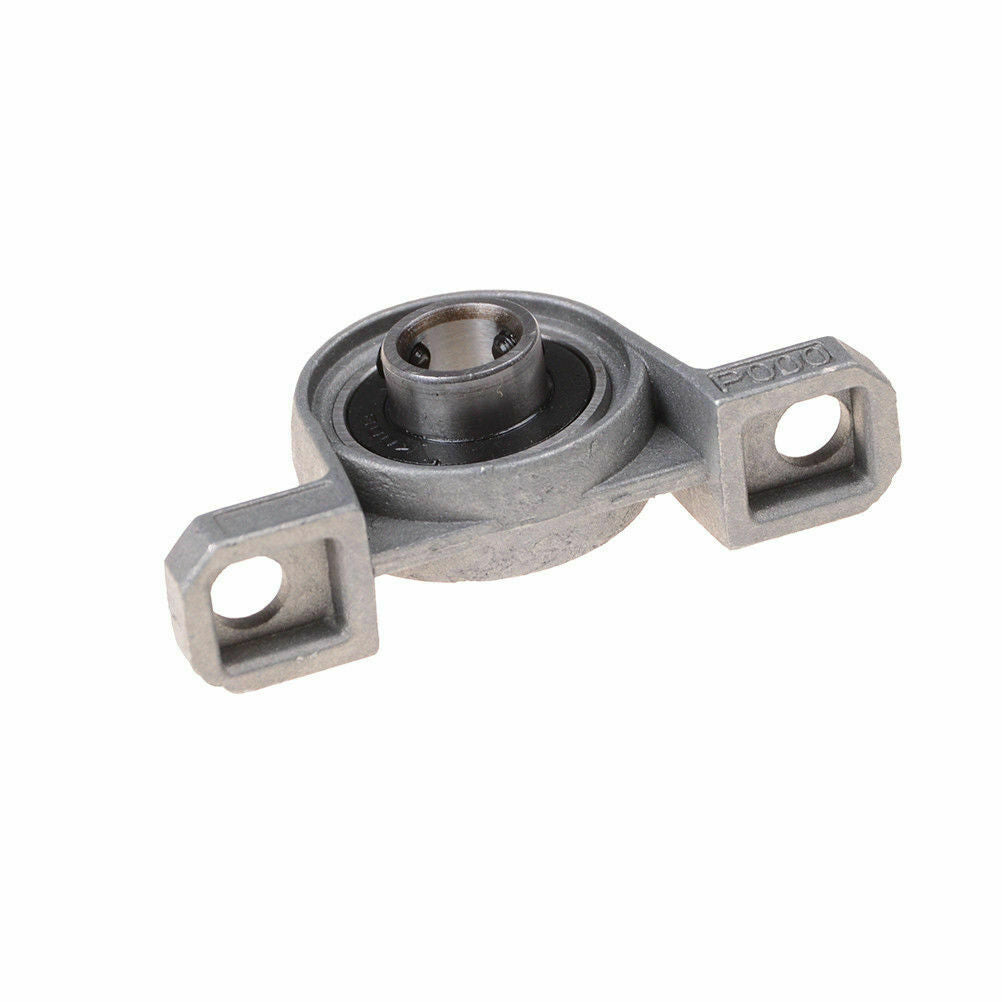 2pcs 10mm Diameter Bore Ball Bearing Pillow Block Mounted Support KP000 TO
