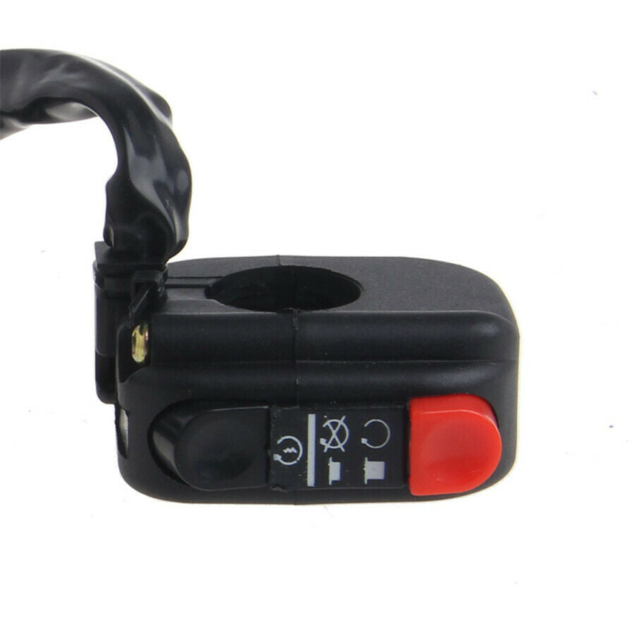 22mm 7/8" Motorcycle ATVs, Handlebar LED Headlight Lamp Switch On Off Control