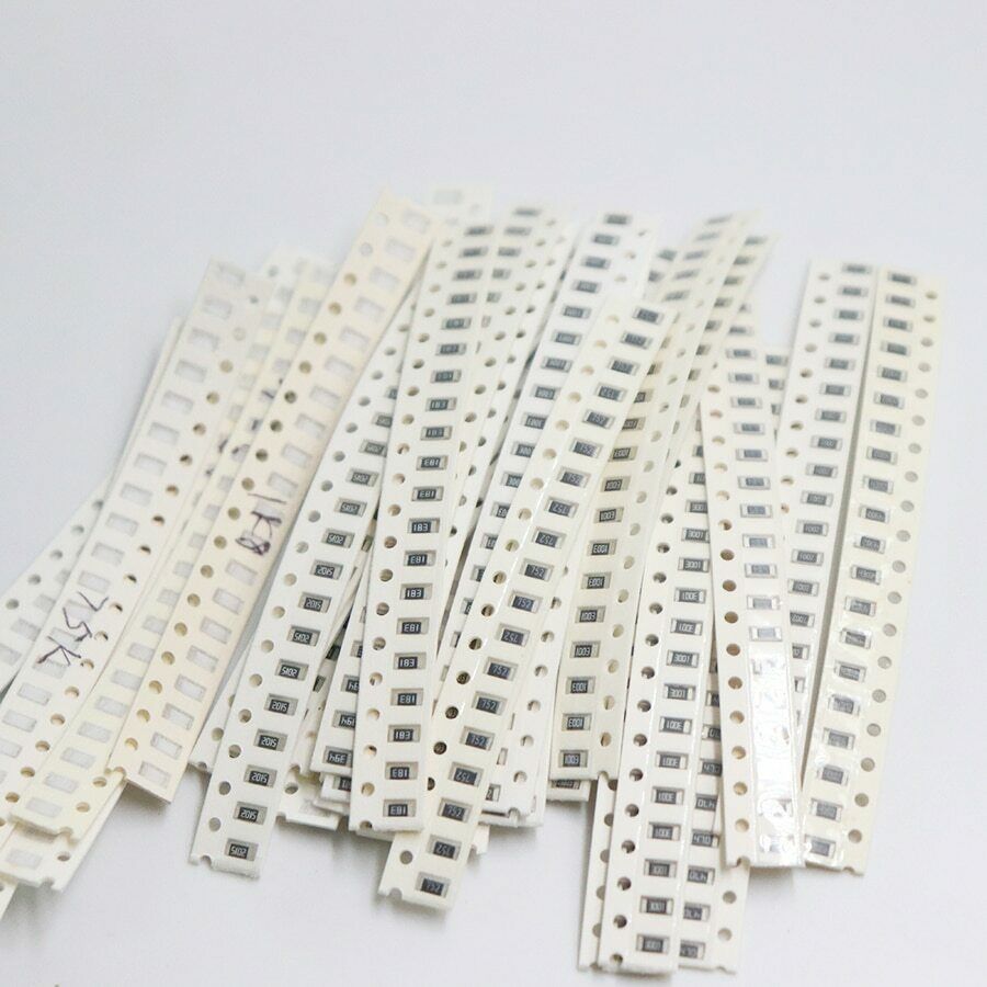 1206  SMD chip Resistors 33 Value kit 1ohm-1M ohm 1% 660pcs