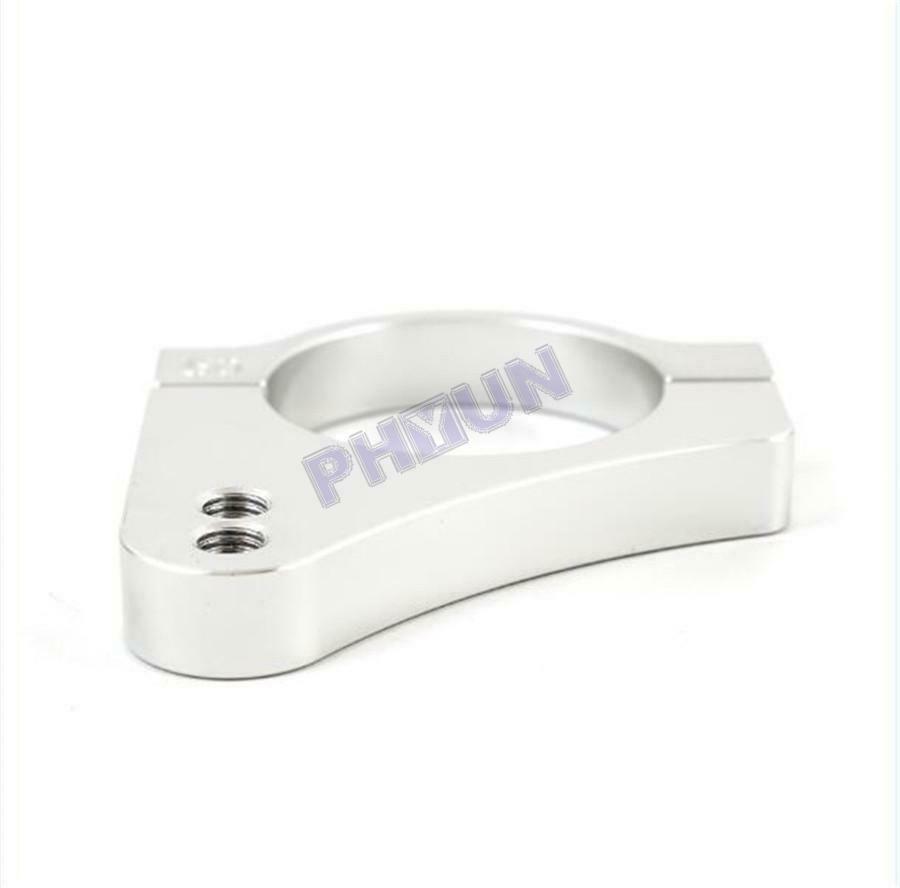56mm Motorcycle Steering Damper Fork Frame Mounting Clamp Aluminum Alloy Bracket