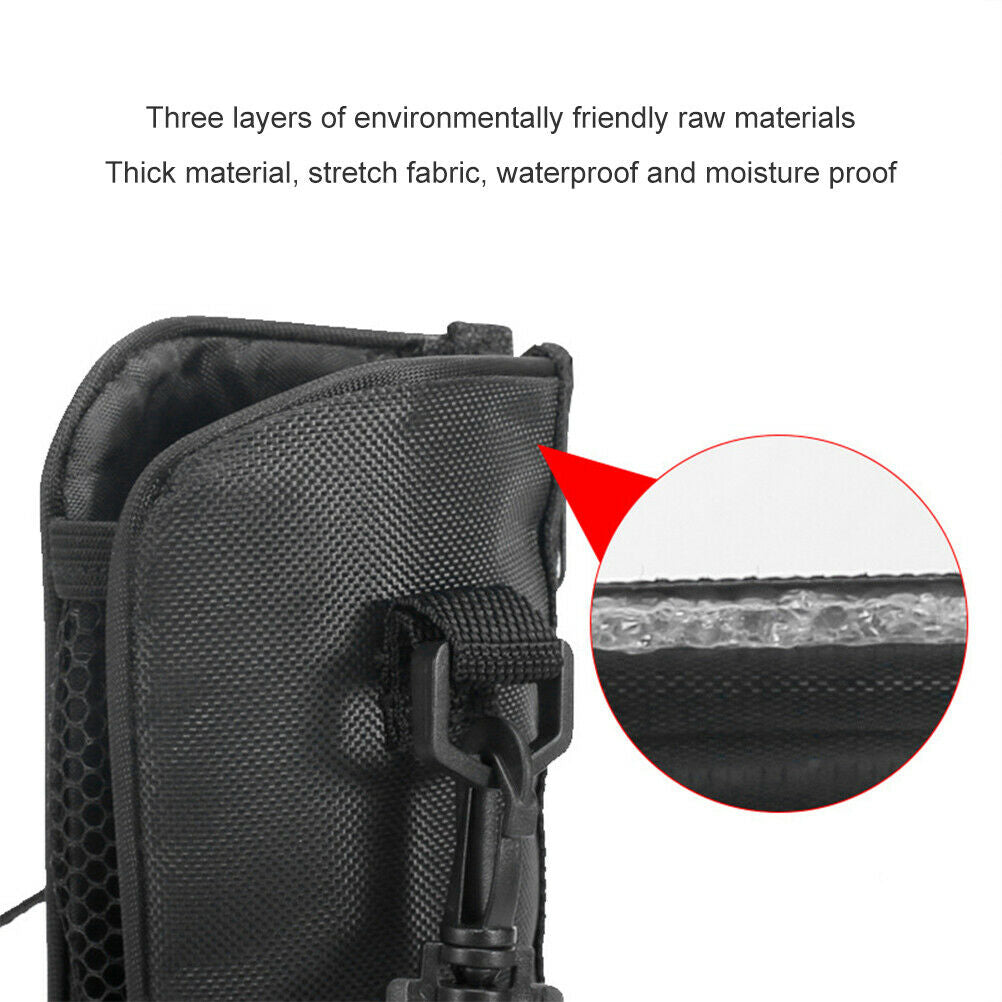 Portable Water Bottle Carrier Outdoor Bag with Detachable Shoulder Strap
