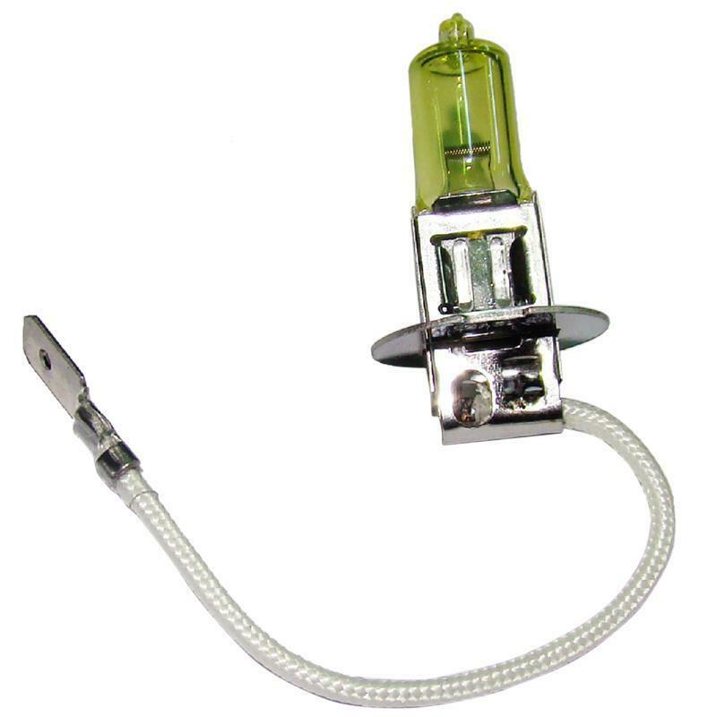 2PCS Yellow H3 LED Headlights Bulbs High Beam Headlamp 12V Headlights Headlamp