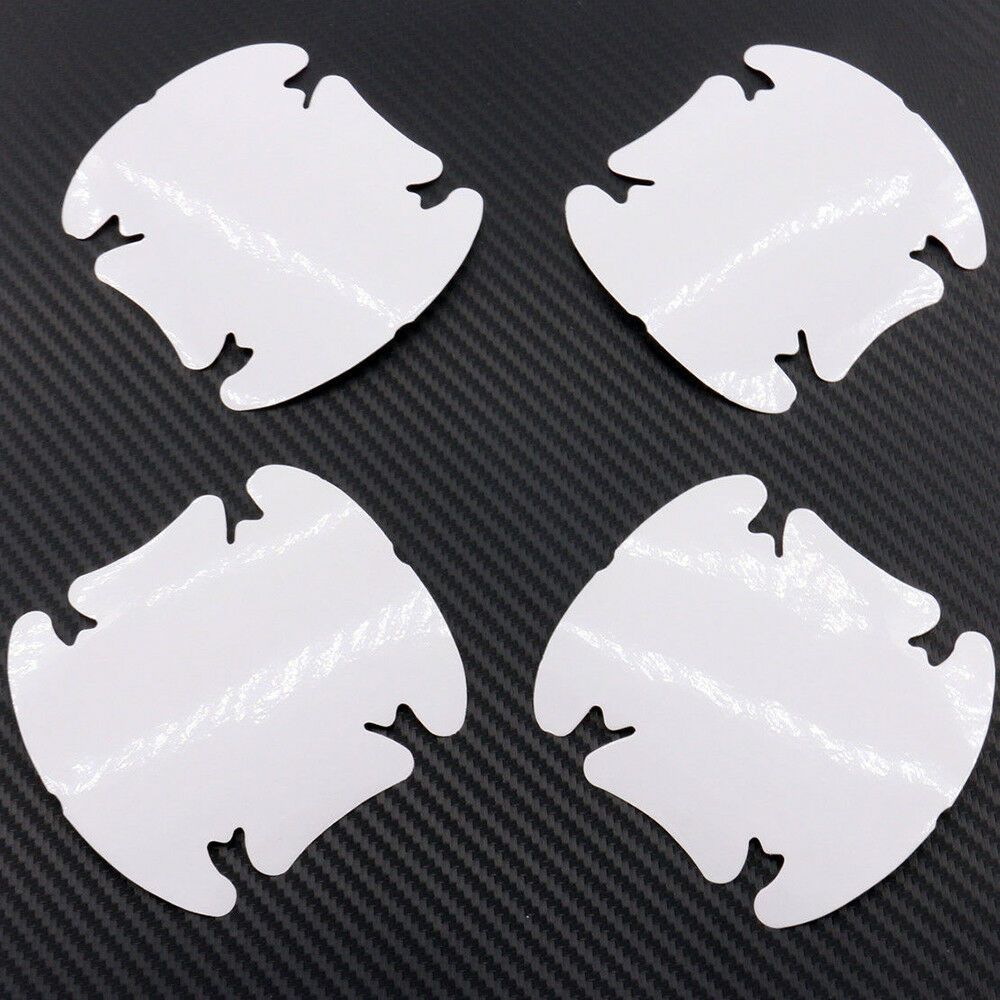 Clear Adhesive Car Door Handle Paint Scratch Protect Film Stickers Protector 4X