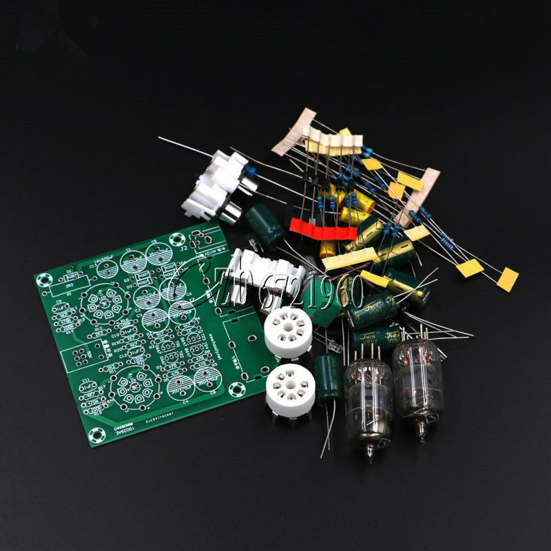 Valve 6J2 DIY Tube Amplifier Preamp AMP Pre-Amplifier Board Headphone Buffer Kit