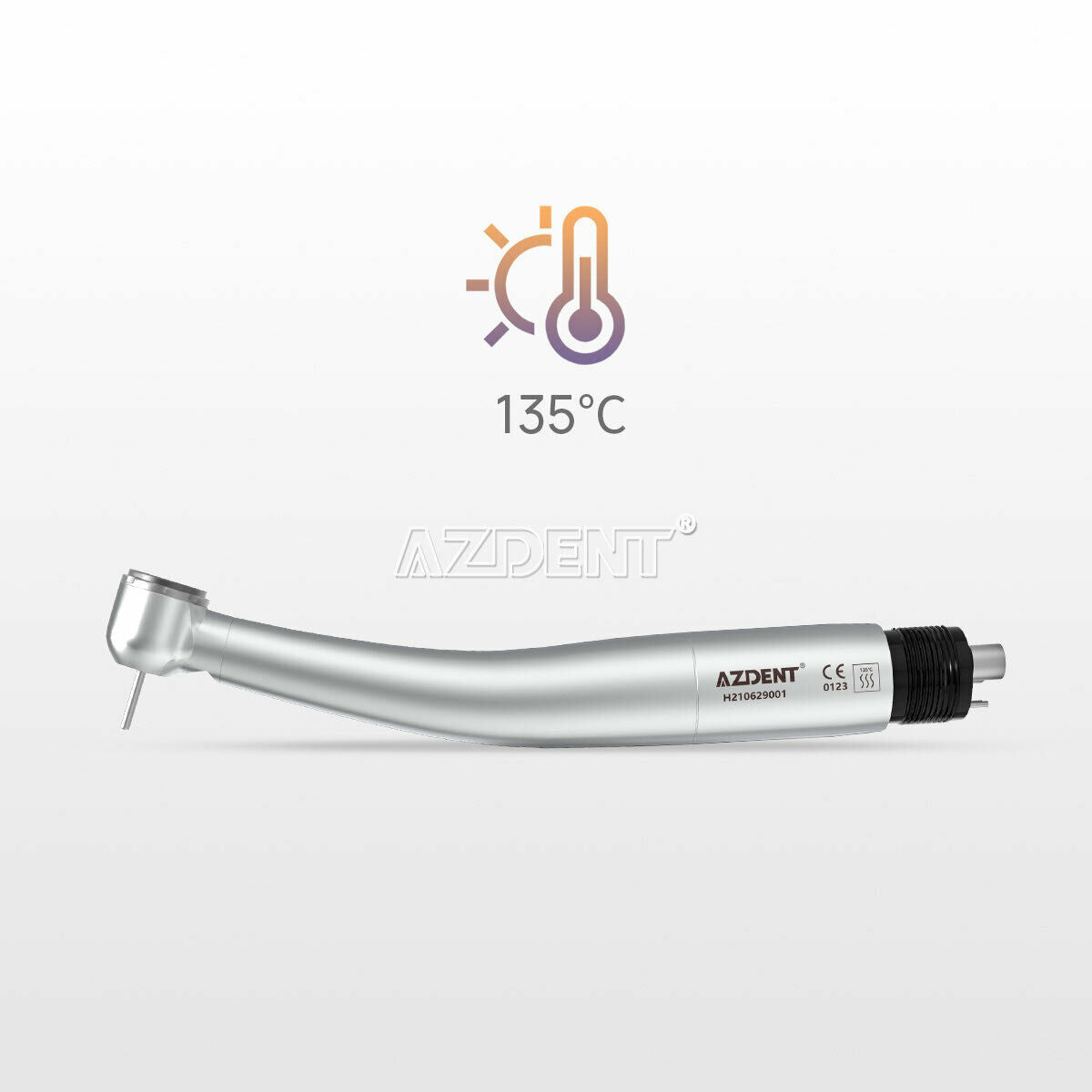 5X Dental E-generator LED Self Power High Speed Handpiece Air Turbine 4 Holes