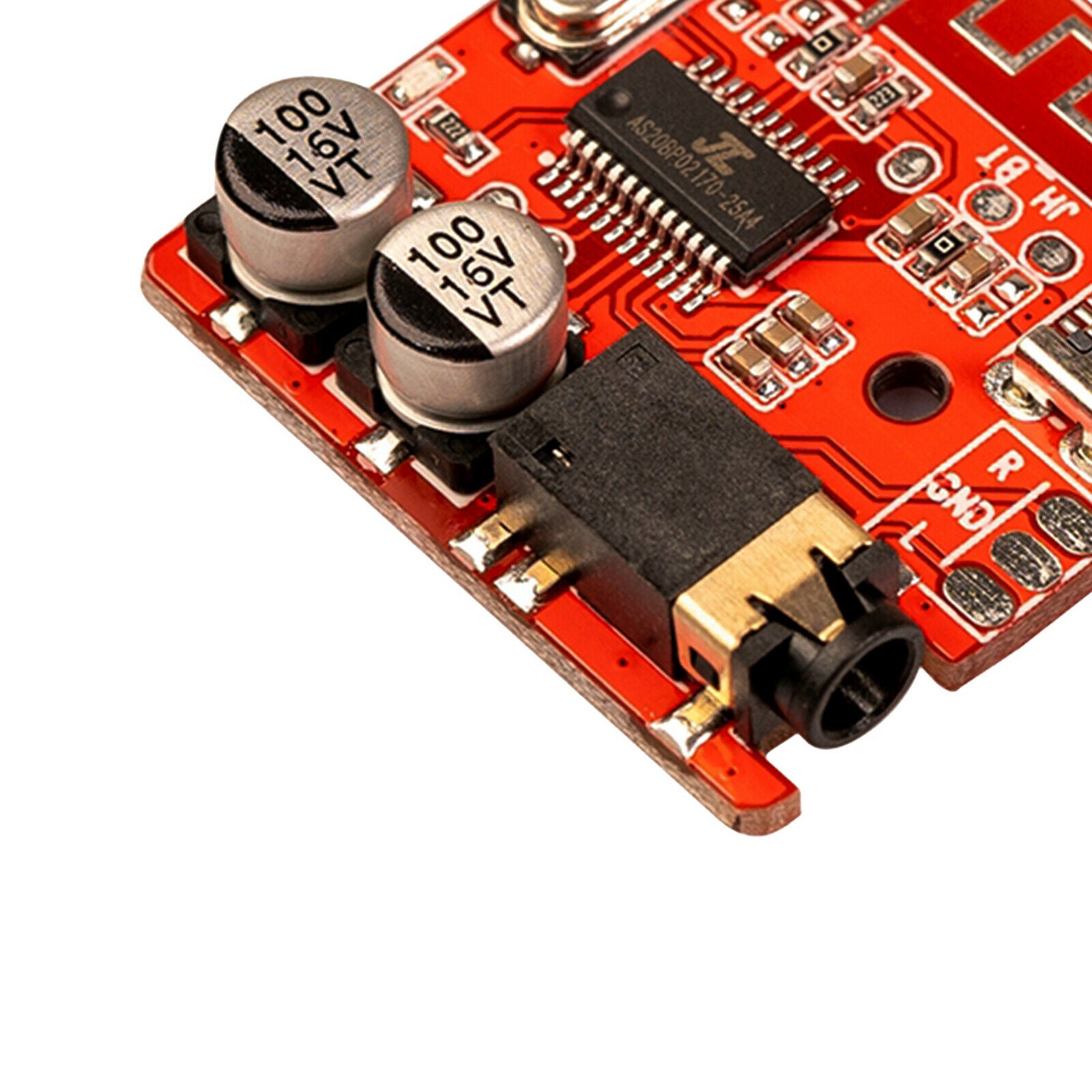 Bluetooth Receiver Board Decoder Board Music Module SNR 90dB THD+N -70dB red