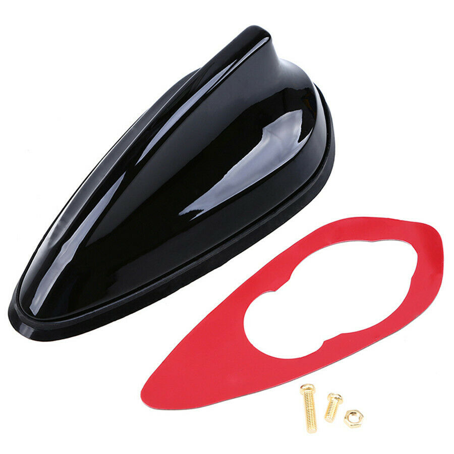 1pcs Shark Fin Roof Aerial FM AM Radio Signa FM Antennas auto ceiling decoration