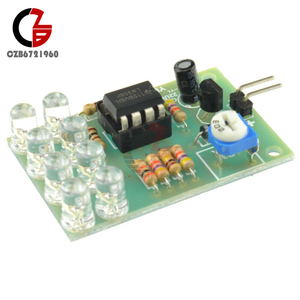 2PCS 12V Breathe Light LED Flashing Lamp Parts Electronic DIY Module LM358 Chip