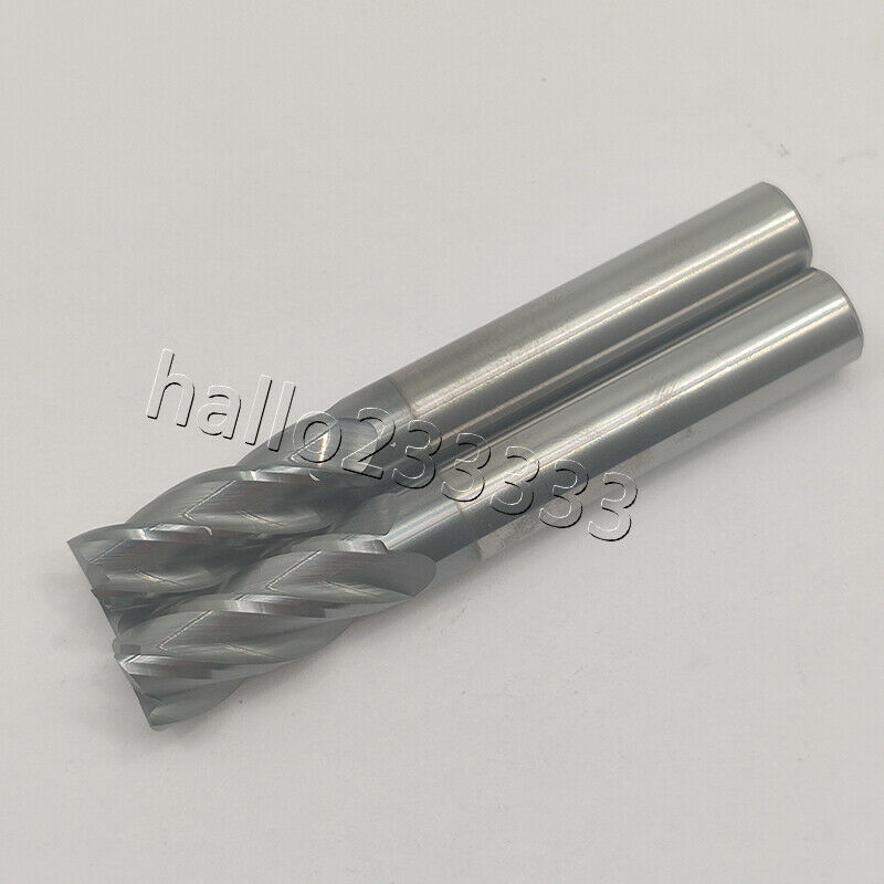 1Pcs HRC60 4 Flute 10mm x 75mm Carbide Tungsten Milling Cutter CnC Bit Tool