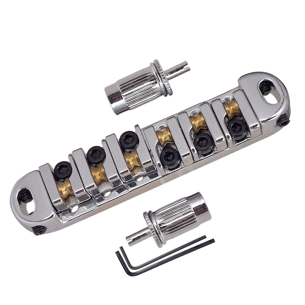 Locking Roller Saddle Bridge for     Electric Guitar Replacement