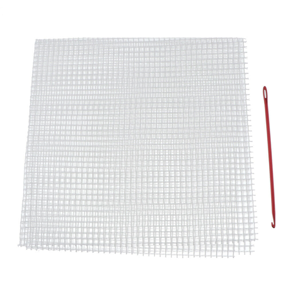 Kits Cross Stitch Canvas And  Frame Grid 50x50cm