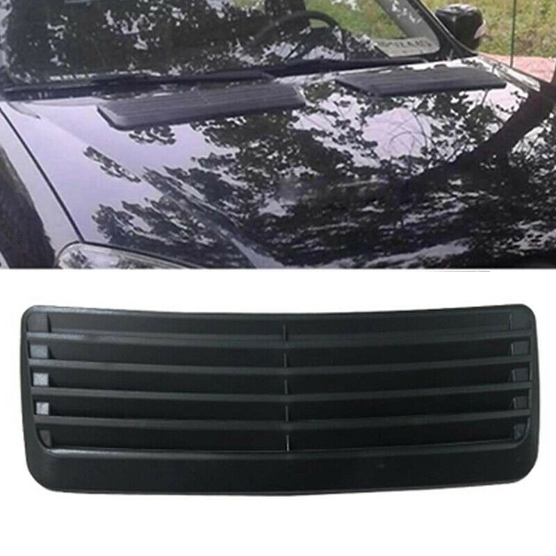 47x18cm Car Decorative Outlet Vents Air Flow Intake Hood Scoop Cover ABS Plastic
