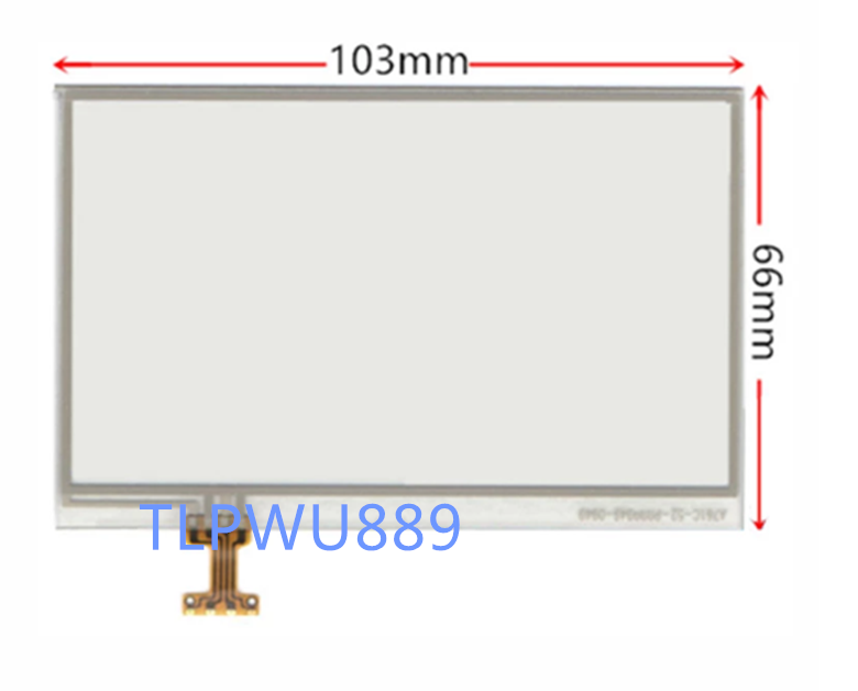 For LQ043T1DH41  Touch Screen Digitizer  #tlp
