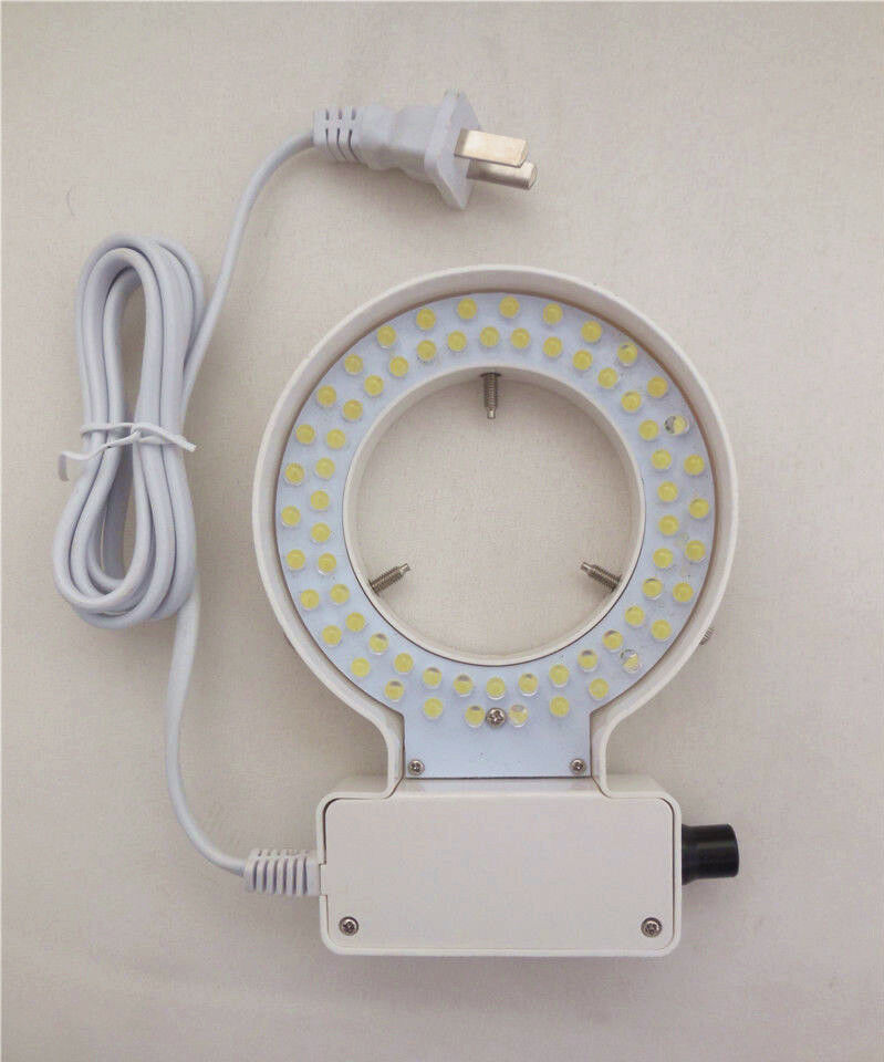 LED Ring Lamp Brightness Adjustable 70mm Inner Diameter Microscope Light Source