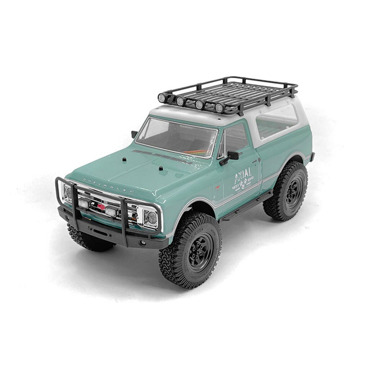 For SCX24 Chevrolet C10 TUBE RC Car Roof Luggage Rack w/ Decorative Lights Part
