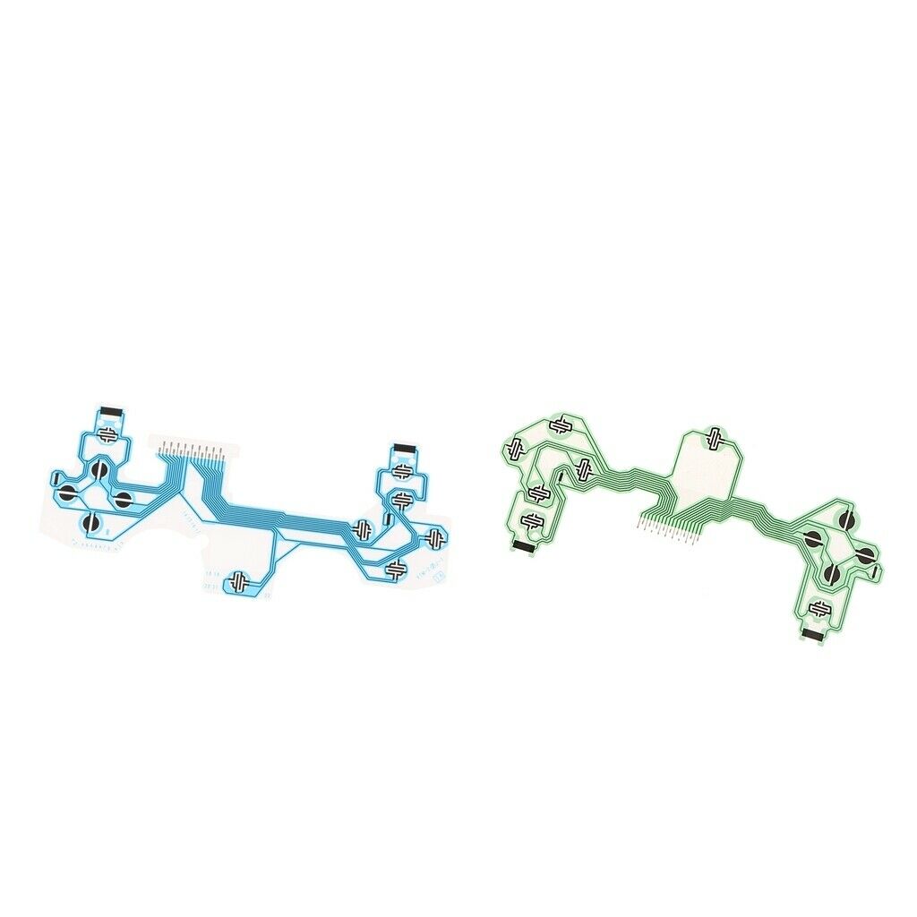 2 Piece Ribbon Cable Conductive Film Keypad Repair Part for Sony PS4 2.0/4.0
