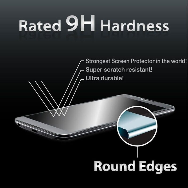 0.3mm 9H Hard 2.5D Curve Edge Film Premium Tempered Glass for   Y635