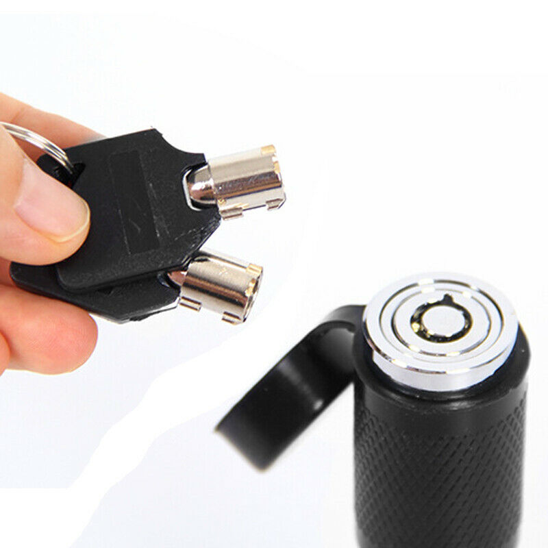 Car RV Square Port Anti-theft Tow Hitch Trailer Arm Coupler Latch Lock with Keys