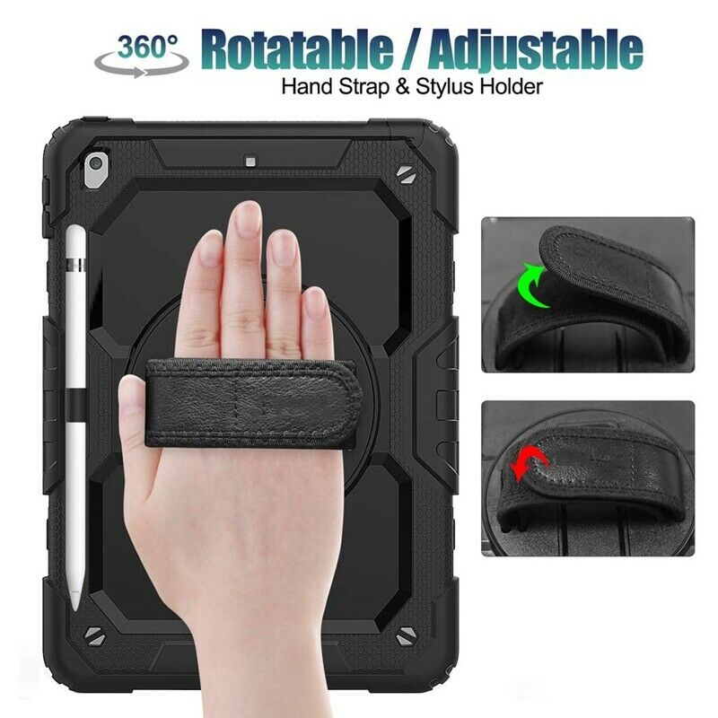 Stock Case Compatible with iPad 8Th/7Th Generation 10.2 Inch 2020/2019 (Black)G7