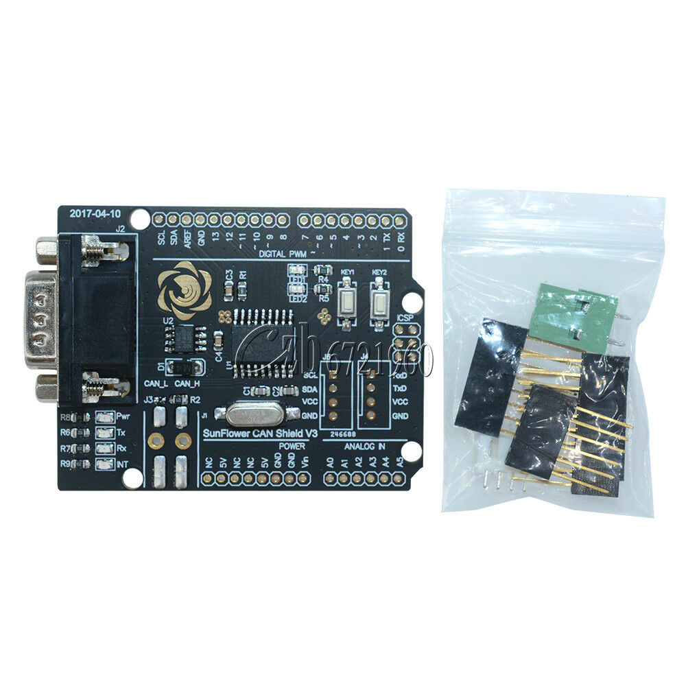 For arduino MCP2515 Can Bus controller shield board module