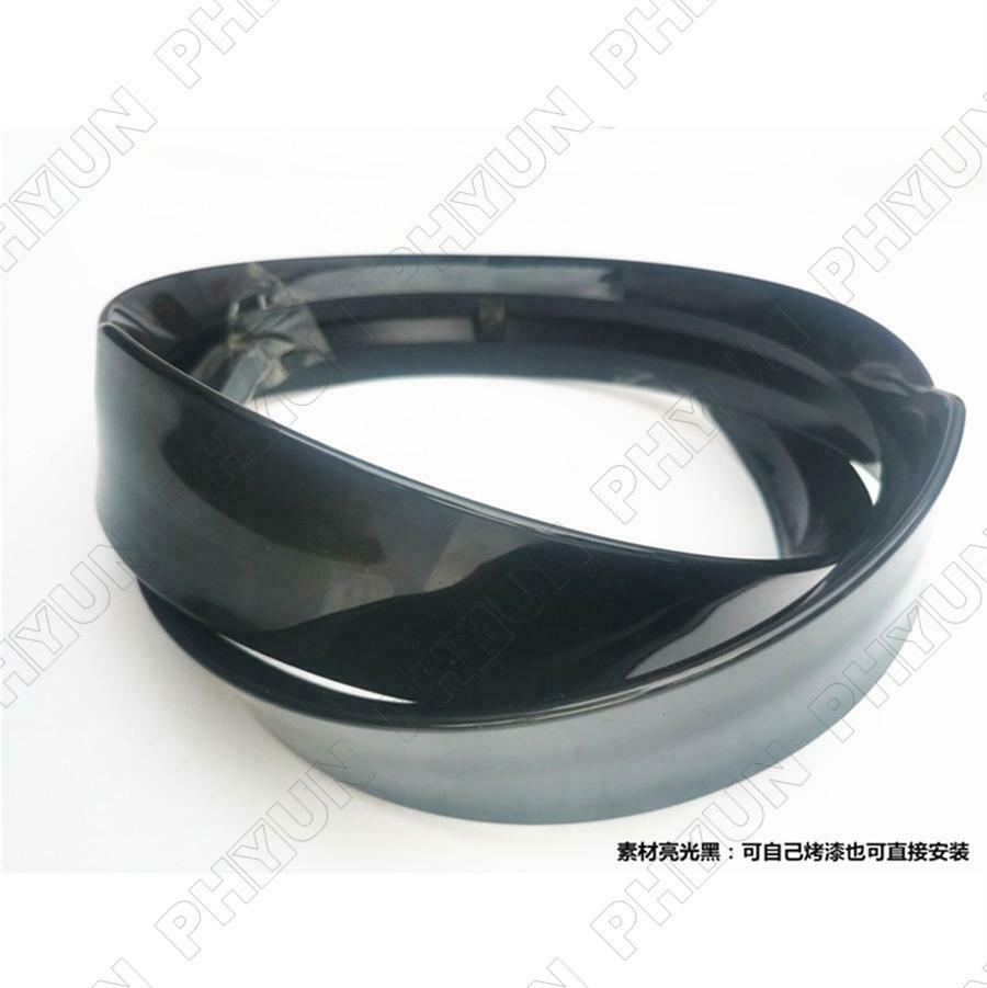 115cm Black PU Car Rear Roof Lip Spoiler Tail Wing Body Kit Hatch SUV Universal