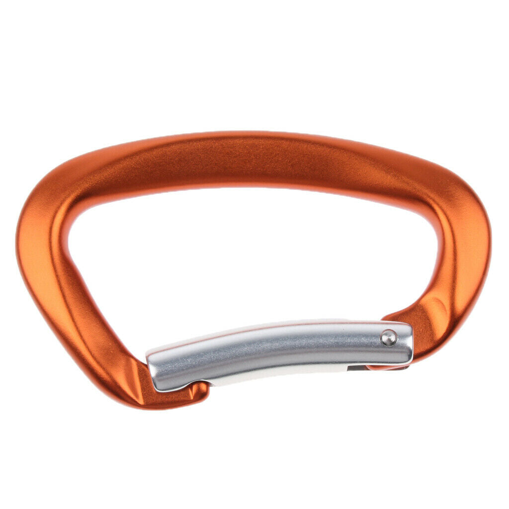 12KN Quickdraw Spring Clip Carabiner Buckle For Keyring Backpack Clamp