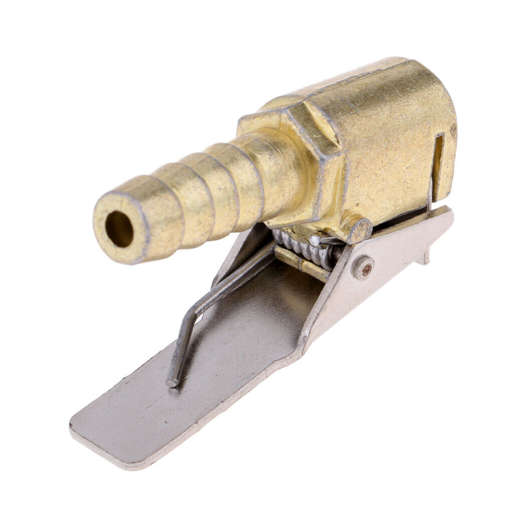 Tyre Valve Air Pump Chuck Clip Inflator Connector Head Adapter Valve 8mm