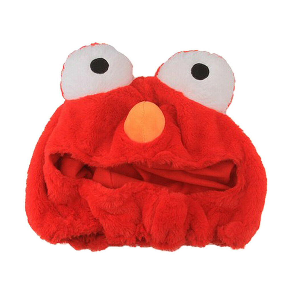 Motorcycle Helmet Cover Outdoor Fun Personalized Riding Coral Fleece Red