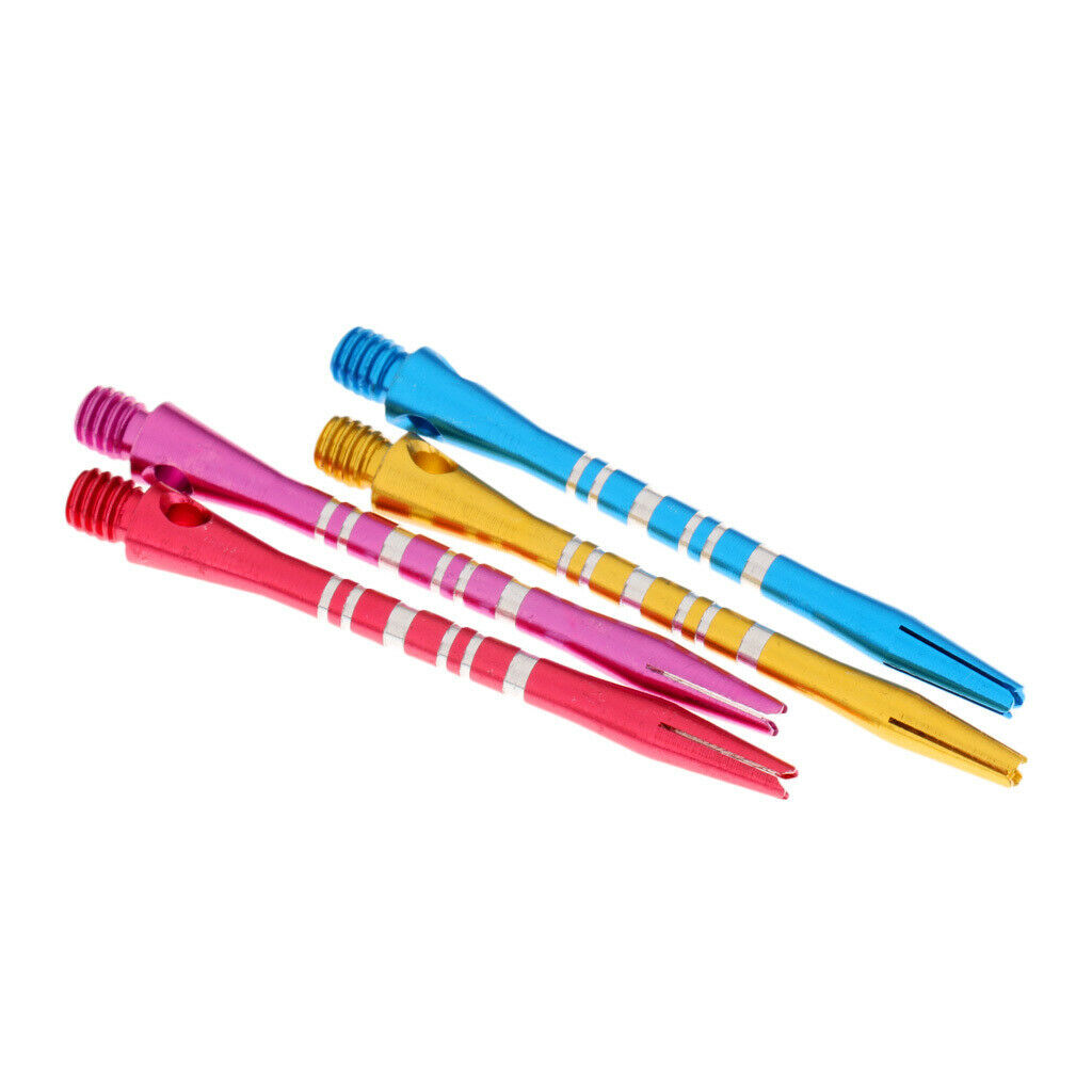 12 Pcs 52mm Thread Alloy Re-Grooved  Stems Shafts Multi-color