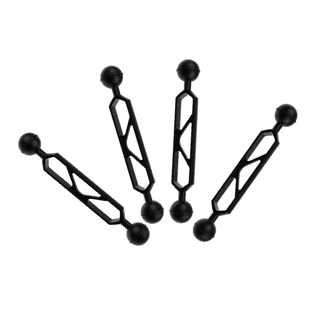 4 Pieces Scuba Diving Camera Extension Arm Connector Adapter Base 6inch