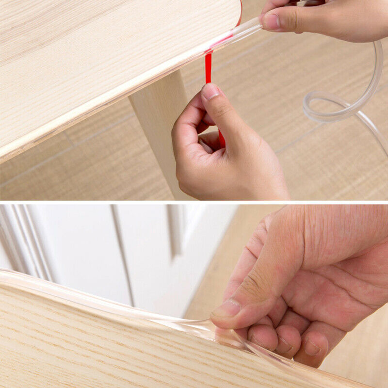 Baby Safety Corner Protection Strip Guards Transparent Table Edge  Protectors