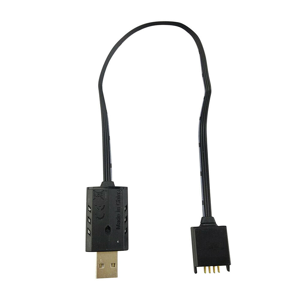 340x24x10.5mm UAV Lithium Battery Charger USB Cable Wire Line For U818A U49C