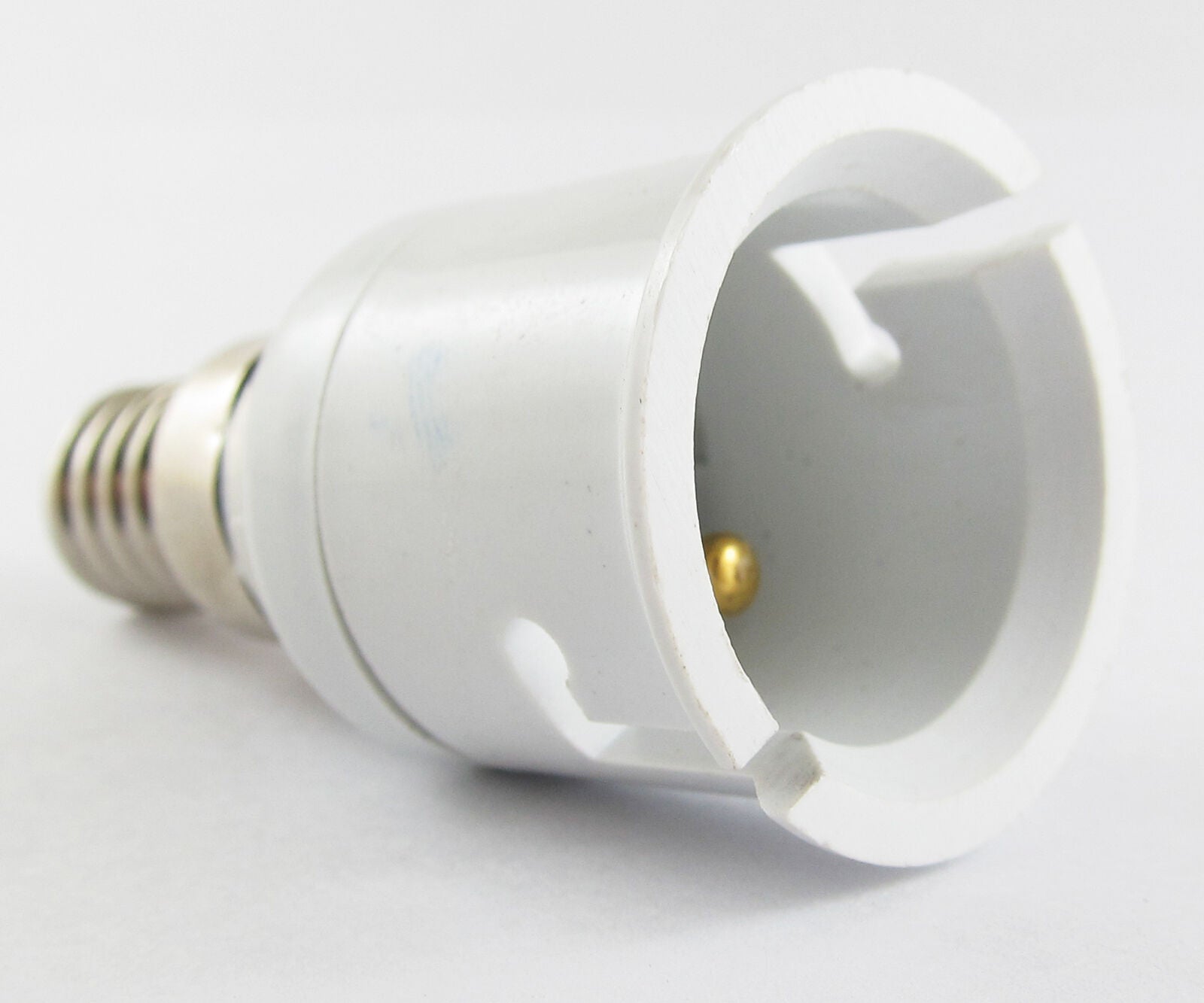 10pcs E14 Male to B22 Female Socket Base LED Halogen CFL Light Bulb Lamp Adapter