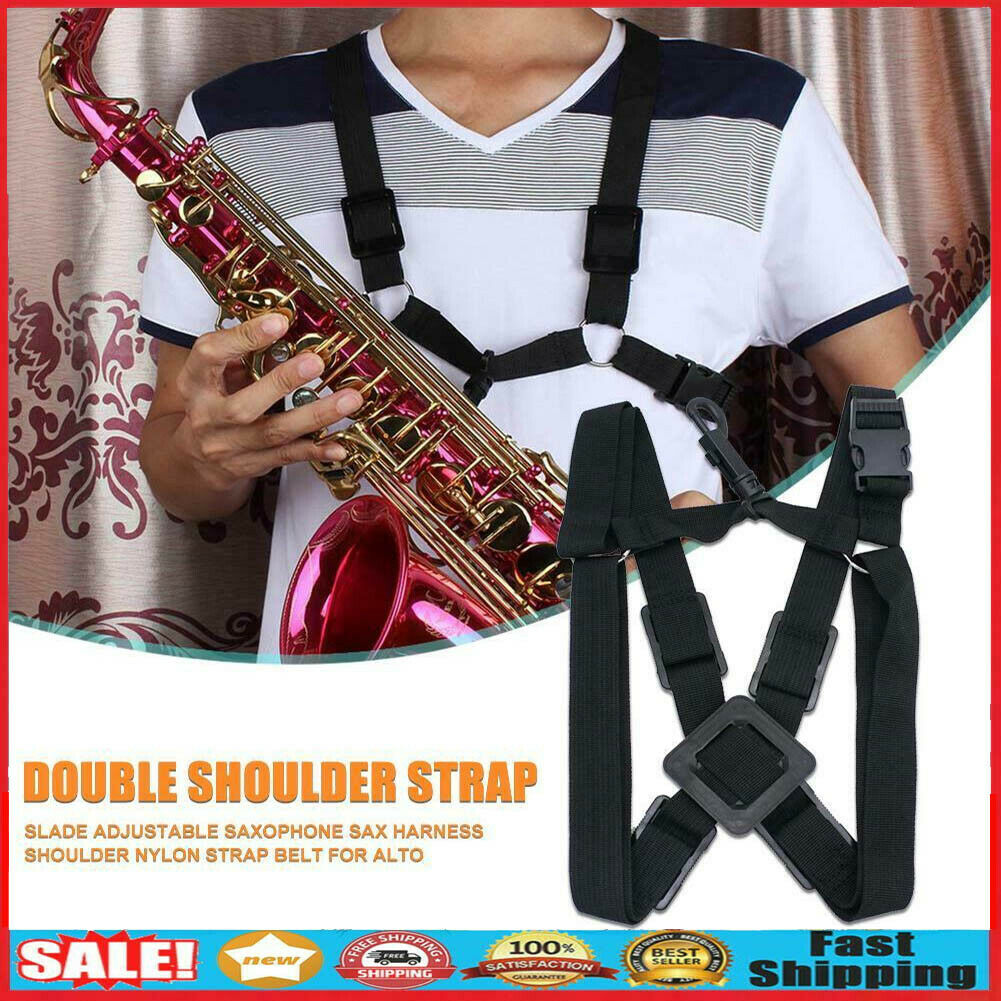 Alto Tenor Soprano Saxophone Harness Oxford Cloth Sax Shoulder Strap Belts