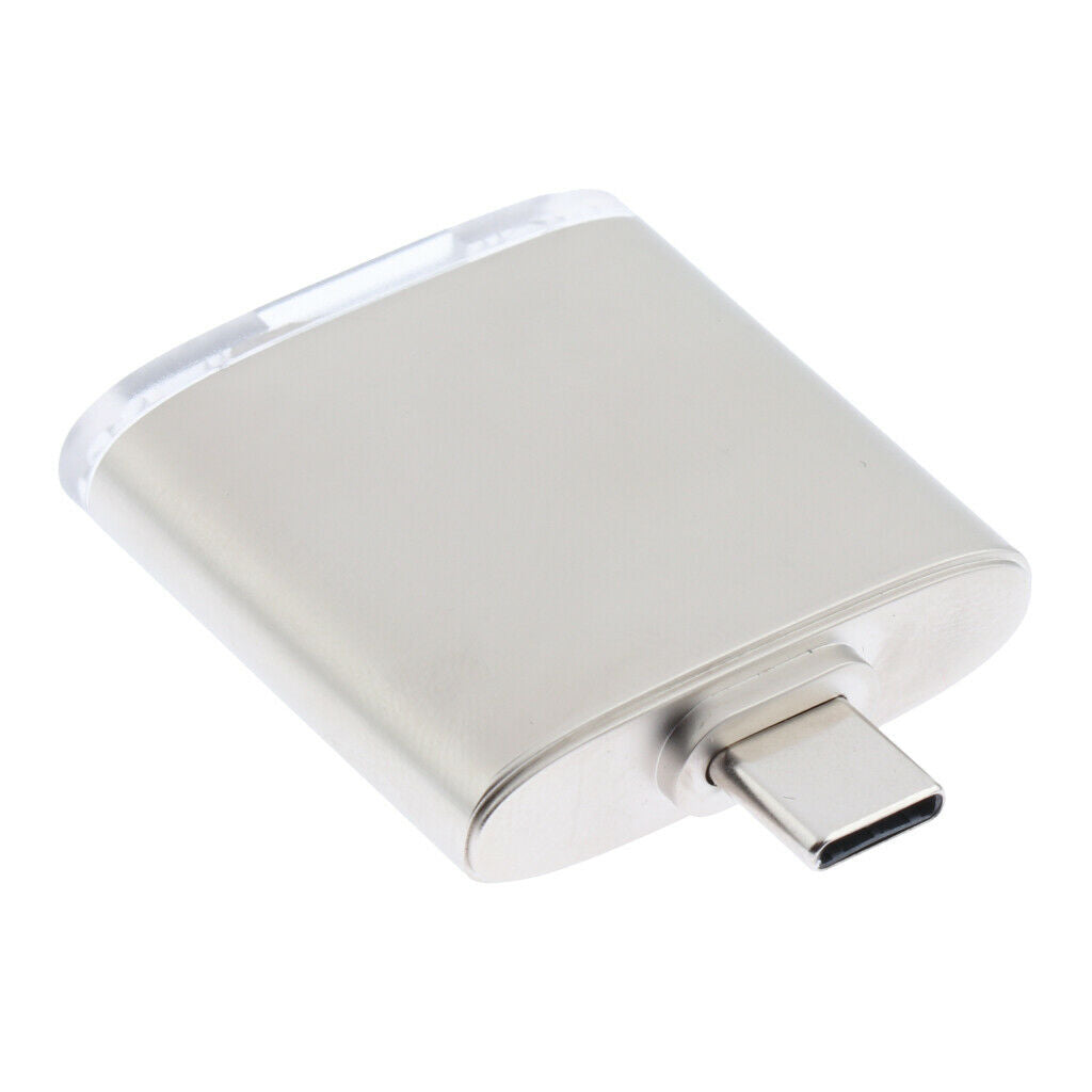 2 In 1 USB C to SD/TF Card Reader Type C OTG Memory Card Writer Adapter