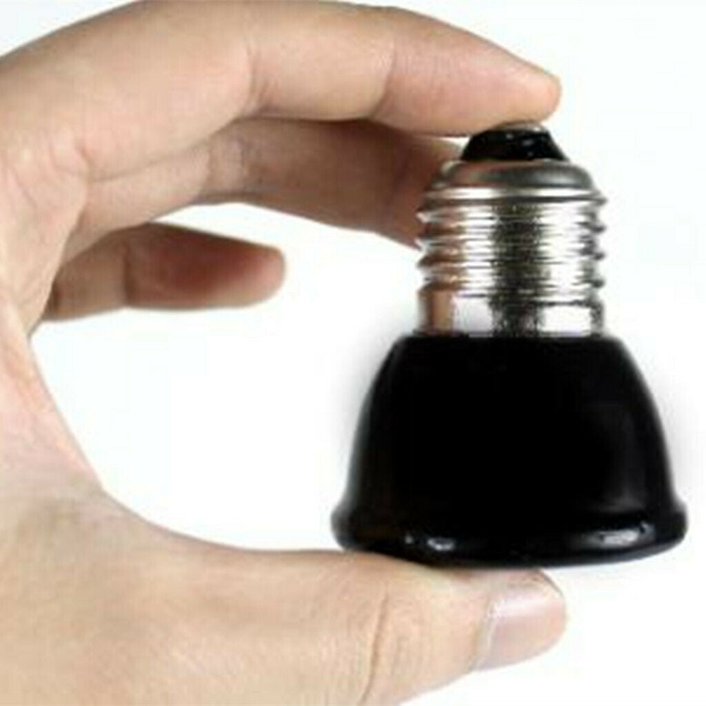 40W Ceramic Infrared Reptile Vivarium Brooder Heat Lamp Night Light Bulb E27