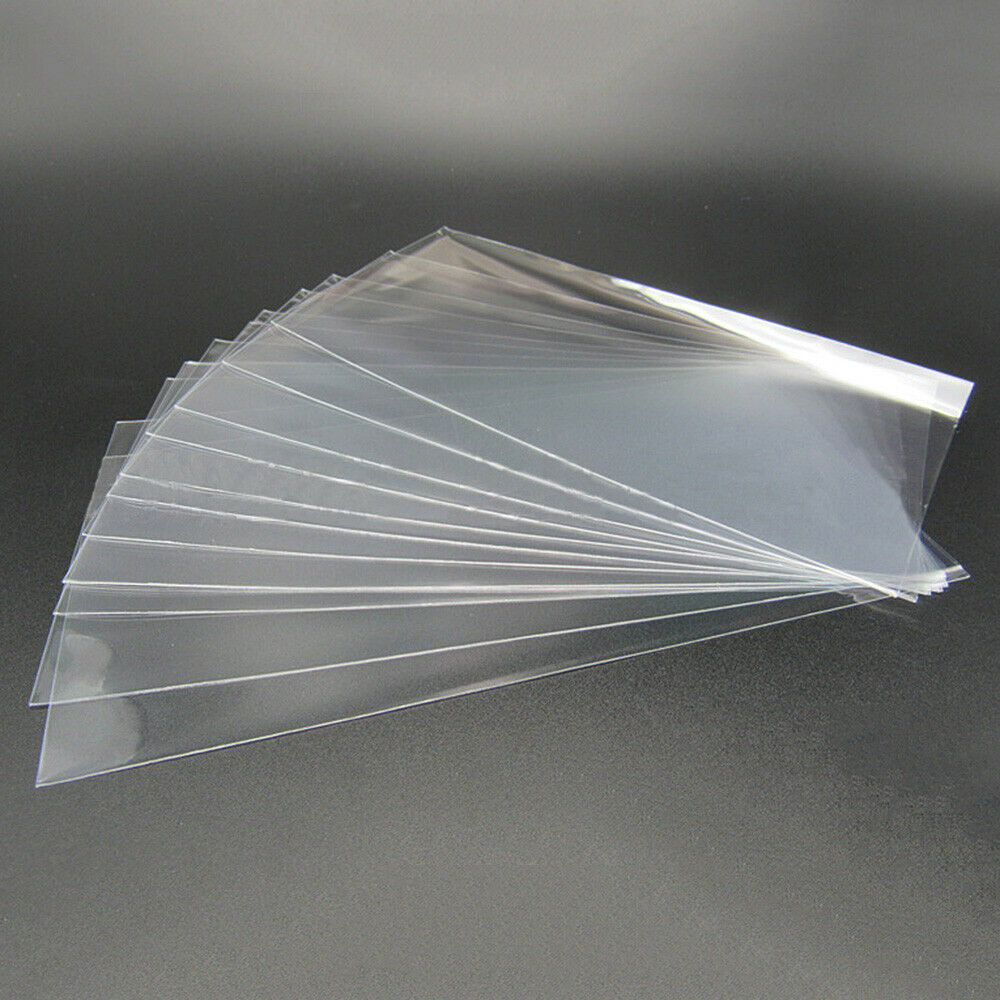 100pcs OPP Clear Commemorative Paper Money Holder Banknote Storage Bag Protector