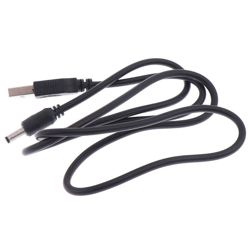 1Pc USB to DC 3.5mm Power Cable USB A Male to Jack Connector 2A Power CabWFJ CH