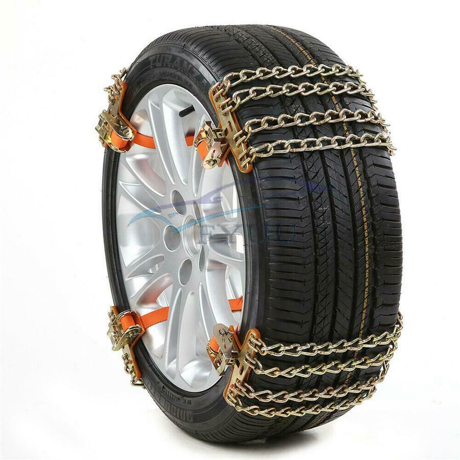 Auto Truck SUV Steel Anti-Slip Belt Snow Anti-Skid Wheel Tire Chains 205--225