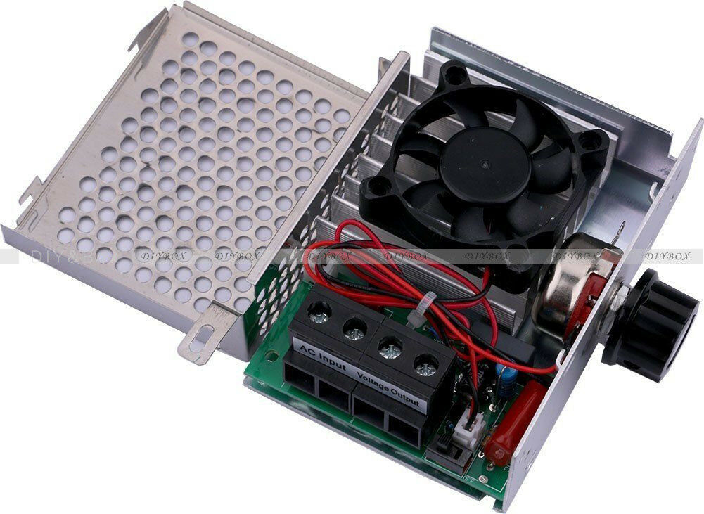AC 110V 10000W SCR Electronic Voltage Regulator Motor Control Thermostat