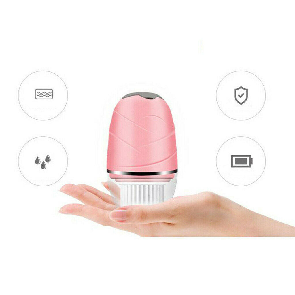 Ultrasonic Electric Face Cleansing Instrument Face Cleaning Brush