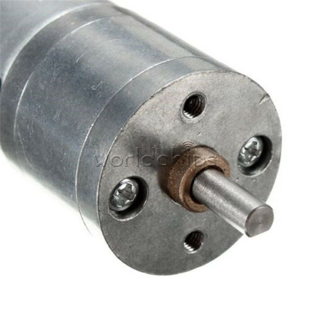 12V DC 60RPM Powerful Torque Micro Speed Reduction Gear Box Motor Electric